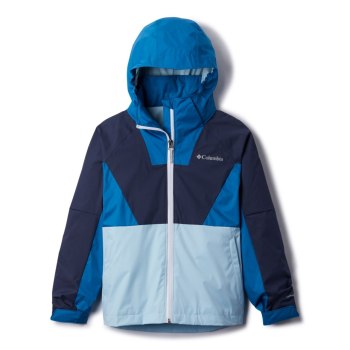 Columbia Jas Meisjes, Rain Scape Donkerblauw Blauw, 37XLDFOIB